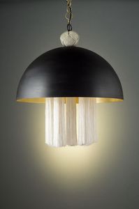 Art. 1094-06-00, Chandelier with black patinated dome