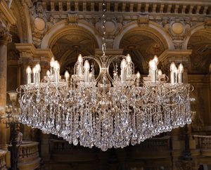 Art. 737/24, Large classic style chandelier with crystals