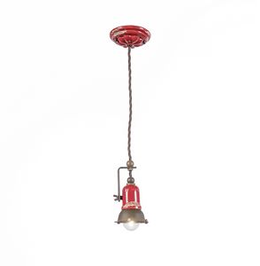 Art. L 86, Red chandelier with retr style