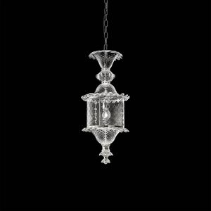 Art. VO 160/S/1, Suspension lamp in transparent crystal