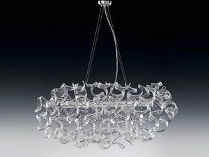 ASTRO Art. 205.520, Suspension lamp in metal and pyrex glass