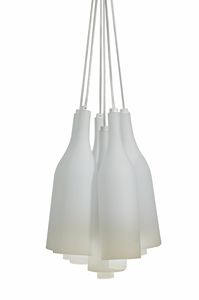 Bacco configuration A, Rechargeable, suspended LED lamps