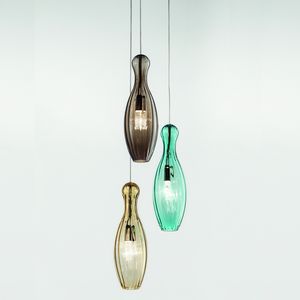 Birillo Ls631-040, Cluster lamps, in blown glass