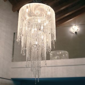 Circus SS4065-80135-N1, Pendant chandelier with long crystal pendants