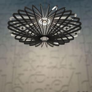 DISCO88, Hanging lamp made of plexiglas