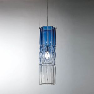 Eclissi Rs192-090, Suspension lamp in glass