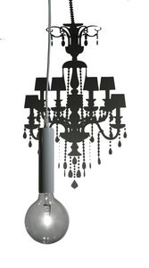 Ghost SE634M, Lamp with decor that simulates the shadow of an old chandelier