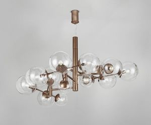 GLOBAL Art. 262.800, Suspension lamp with acrylic spheres