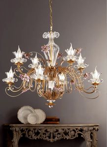 L.8395/8+1, Chandelier in classic style