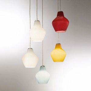 London Ls602-025, Suspension lamp in colored glass