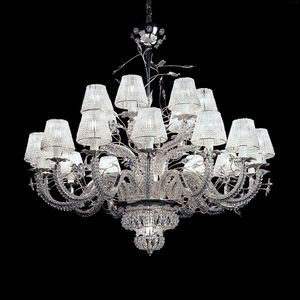 Lucy CH-18 N, Suspension lamp in precious crystal