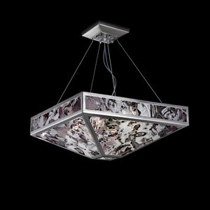 Mystique SS7800-1DN1, Suspension lamp in variegated glass