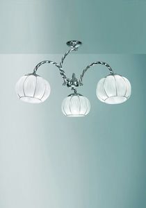 Nuvola Rs337-040, Blown glass chandelier, with three lights