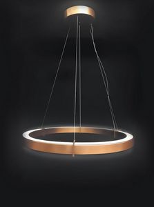 ORBITA, LED suspension lamp in metal
