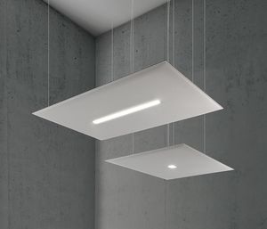 Oversize Lux, Sound absorbing panels with integrated LED light