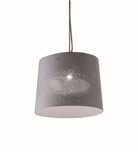 Sky SE620B SE621B, Pendant lamps in lacquered white perfored metal