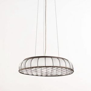 Soffice Ms441-010, Pendant lamp in white blown glass