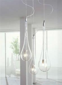 Splash, Drop-shaped lamps, for ceiling or wall