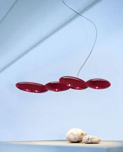 Stonehenge, Pendant lamp ideal for modern environments