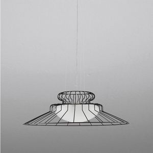 Sunrise Ls613-020, Lamp in metal and blown glass
