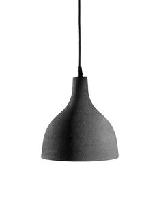 T-Black SE150 AN INT, Suspension lamp in anthracite stoneware
