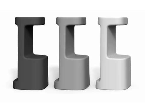 art. Serif-860, Outdoor plastic stools