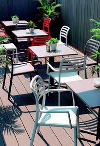 9675 Costa, Plastic chair for outdoor bar