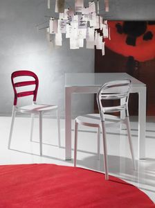Art. 07 Deja v�, Plastic chair, for kitchen and outdoors