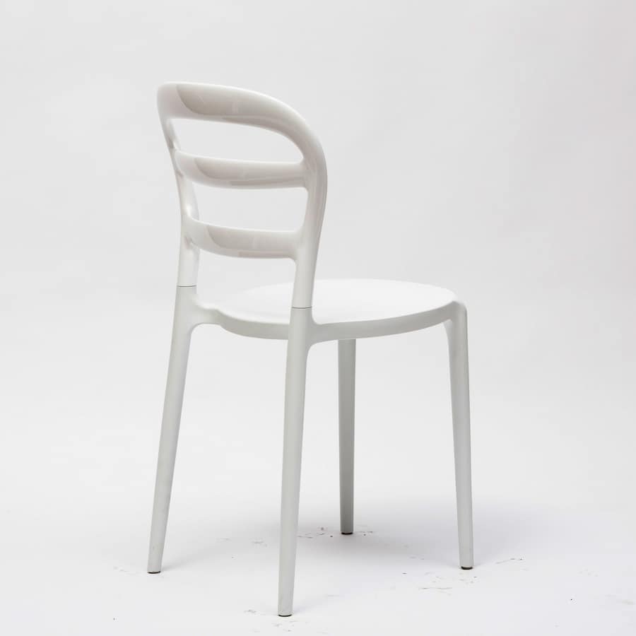 Art. 07 Deja vù, Plastic chair, for kitchen and outdoors