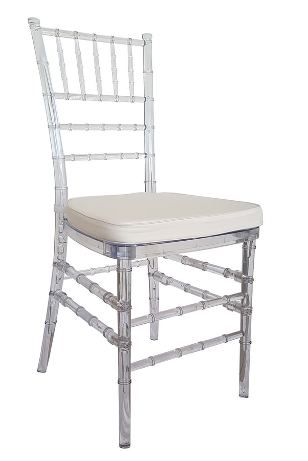 Chiavari, Polycarbonate chairs for ceremonies and banquets