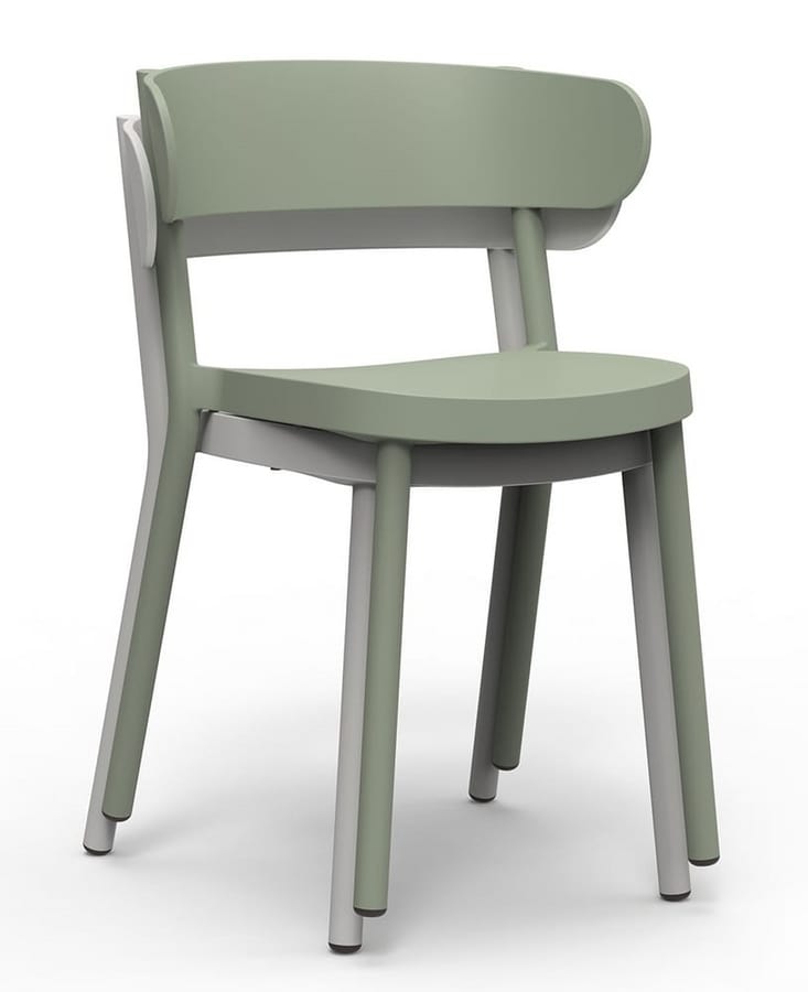 Clem, Plastic chair for bars and hotels