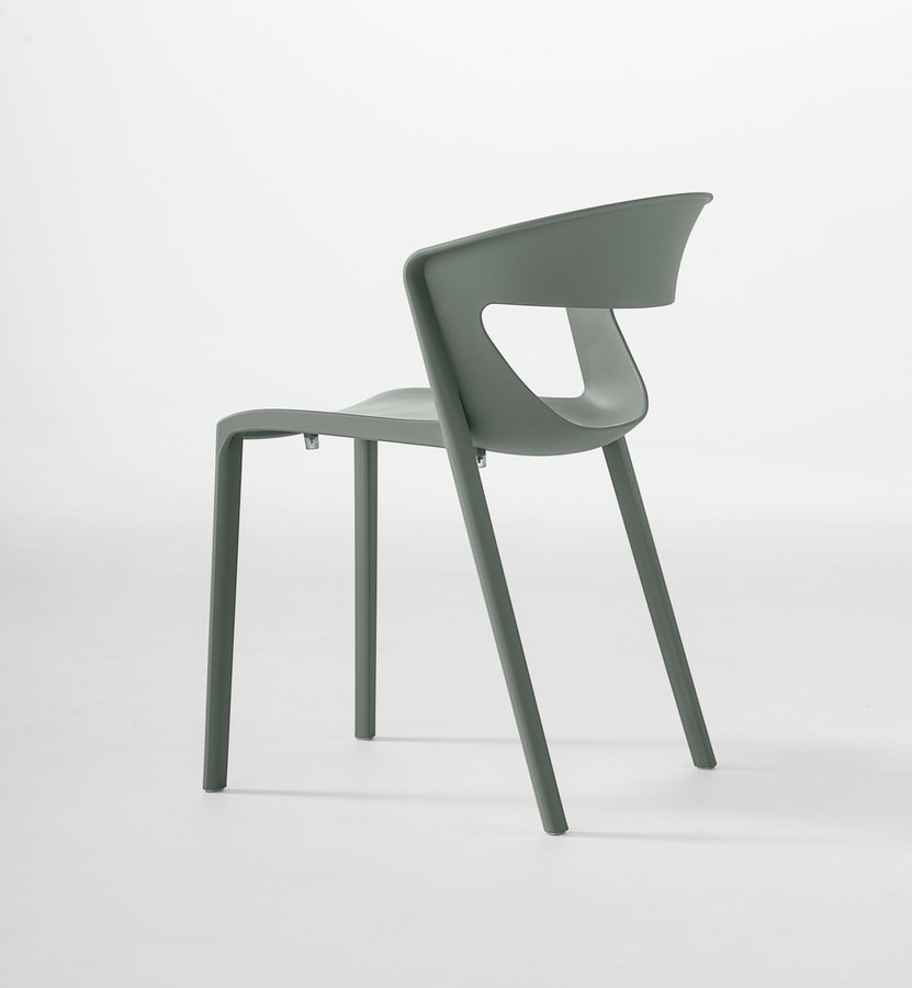 Kicca One 2nd life, Recycled polypropylene chair