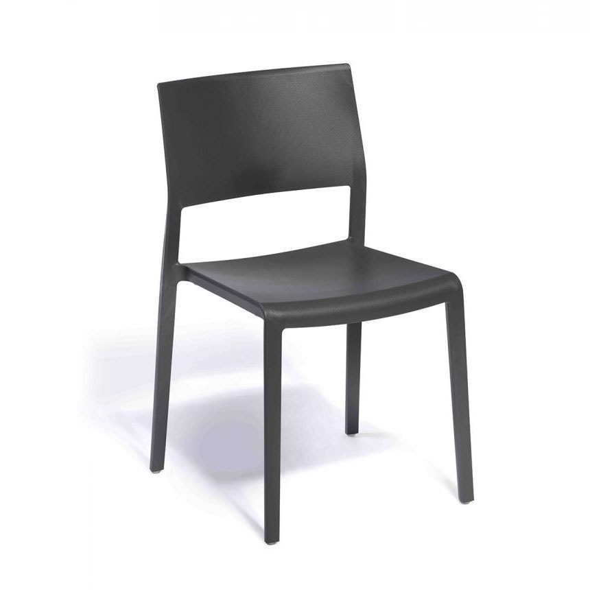 Lilibet, Technopolymer chair, recyclable and environmentally friendly