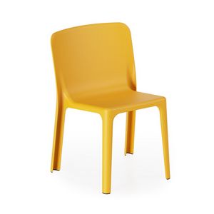Linn�a, Stackable chair in polypropylene, also for outdoors