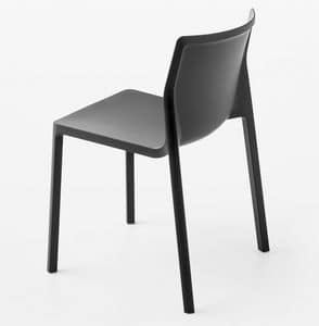LP stackable, Design chair in polypropylene, stackable and robust