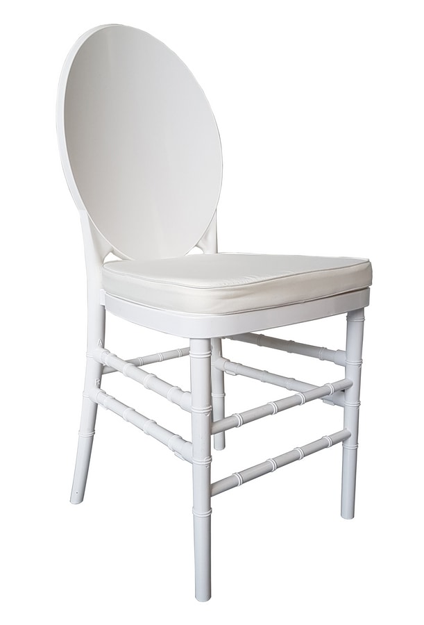 Luigi, Stackable chair in pure polycarbonate