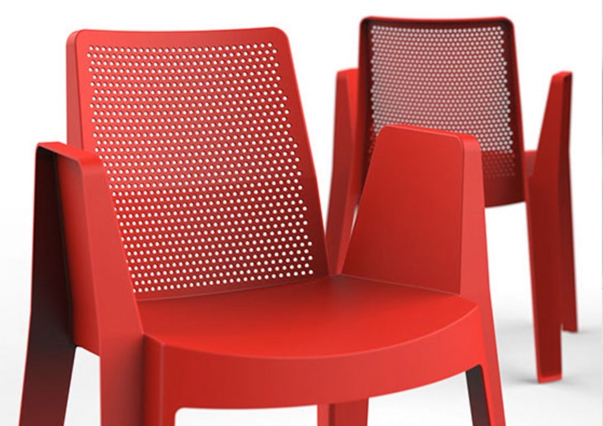 Playa, Stackable chair in polypropylene