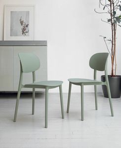 SALAMANCA SE808, Kitchen chair in polypropylene, stackable