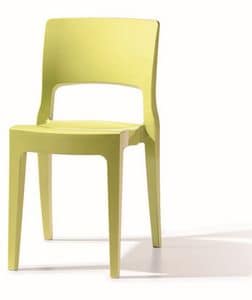 SE 2327, Chair in polymer ideal for trendy bars
