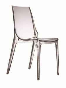 SE 2652, Chair made of polycarbonate, with non-slip feet