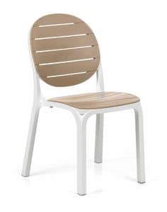 SE 7004, Plastic chair suited for outdoor and bar