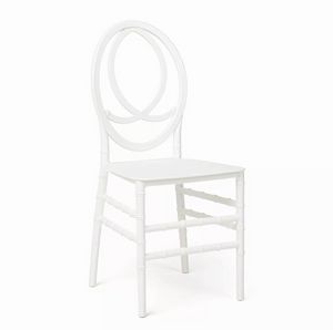 Traditional design chairs for dining room restaurant wedding ceremonies Imperator SC718APPBI, Stackable chair in plastic