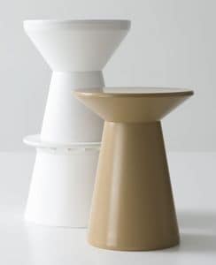 Roller 75, Original high barstool, entirely in polymer