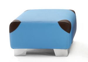 Bab�, Modern pouf with a square shape