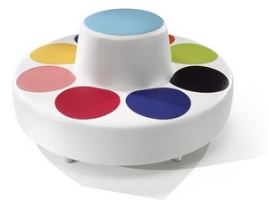 U.F.O., Circular bench for waiting areas