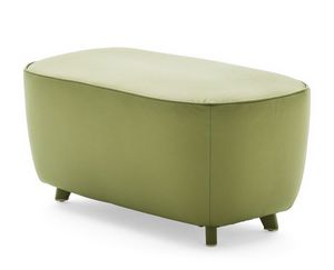 Diadema 04030 - 04031, Rectangular ottoman with feet