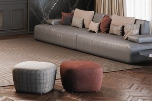 Drum pouf, Pouf with soft shapes