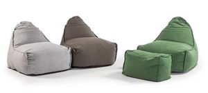 Kiwengwa, Outdoor pouf with sun-resistant fabric