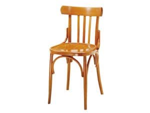 093, Wooden chair for bars and pubs, antique style