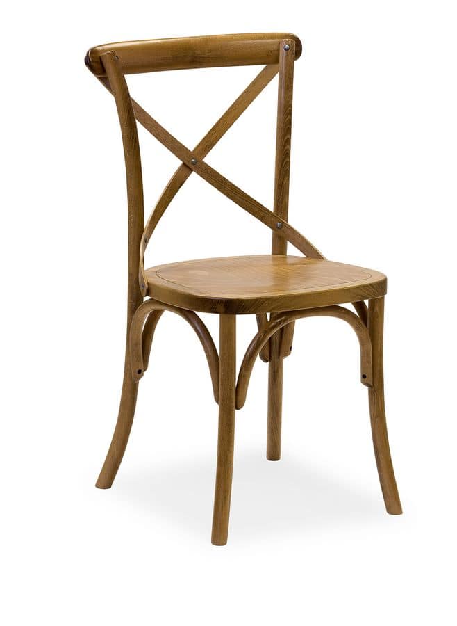 Ciao SL, Chair entirely in solid curved wood